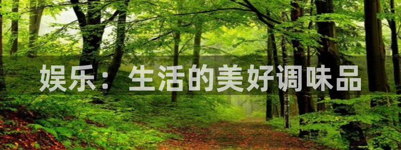 安信12注册：娱乐：生活的美好调味品
